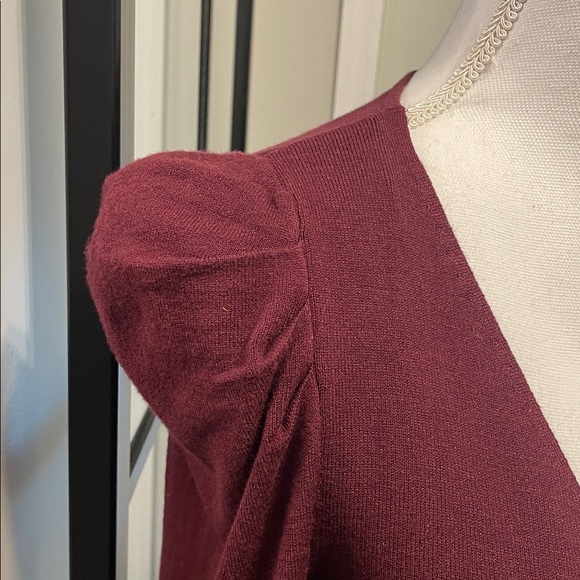New With Tags…Maroon/Burgandy I.N.C. International Concepts…Sweater Dress - Picture 3 of 7